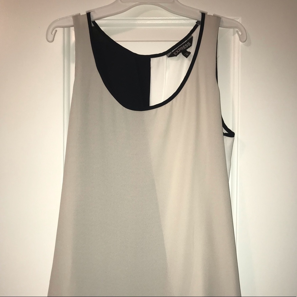 Express Tank with Color Block Back